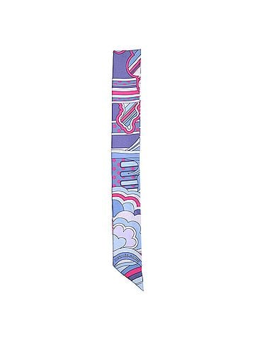 Hermès Hermès Faubourg Rainbow Twill Scarf in Multicolor Silk (view 1)