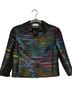 Akris Punto 100% Polyester Graphic Multi Color Jacket Size 2 - photo 1
