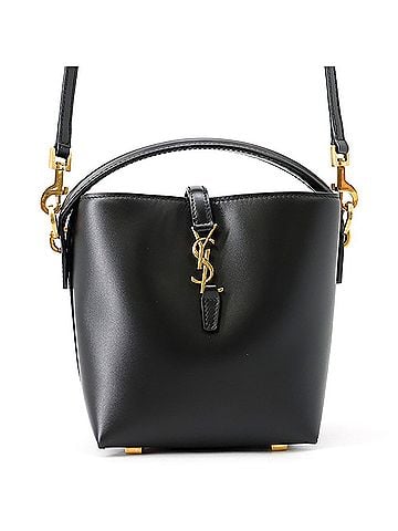 Yves Saint Laurent Yves Saint Laurent Saint Laurent Paris Handbag LE 37 Mini Bucket Bag Calf Leather 765870 SAINT LAURENT PARIS Black 2-way (view 1)