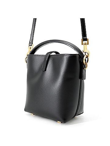 Yves Saint Laurent Yves Saint Laurent Saint Laurent Paris Handbag LE 37 Mini Bucket Bag Calf Leather 765870 SAINT LAURENT PARIS Black 2-way (view 2)