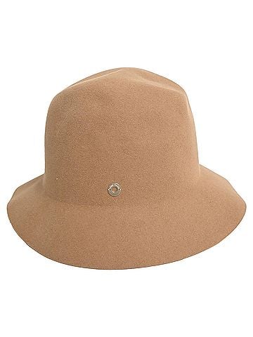 Loro Piana Loro Piana Bucket Hat in Brown Wool (view 1)