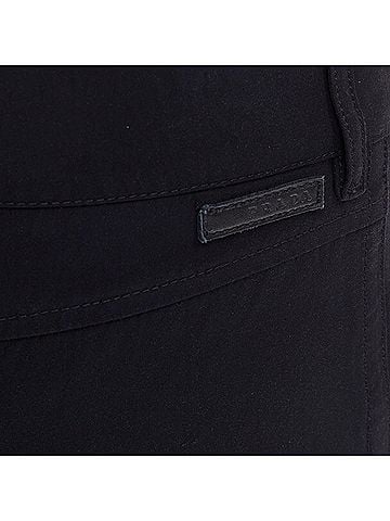 Prada PRADA 2007 Vintage Linea Rossa black logo cropped shorts IT40 S (view 2)