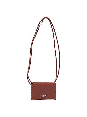 Acne Acne Studios Mini Shoulder Bag in Brown Leather (view 1)