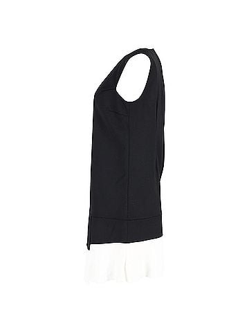 Victoria Beckham Victoria Beckham Mini Dress in Black Silk (view 2)