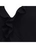IRO 100% Synthetic Black IRO Ruffle Top in Black Polyester Size 4 - photo 2