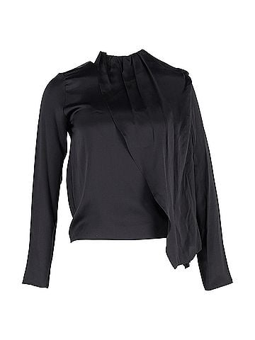 Dodo Bar Or Dodo Bar Or Berna Blouse in Black Silk (view 1)