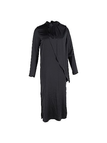Dodo Bar Or Dodo Bar Or Midi Dress in Black Silk (view 1)