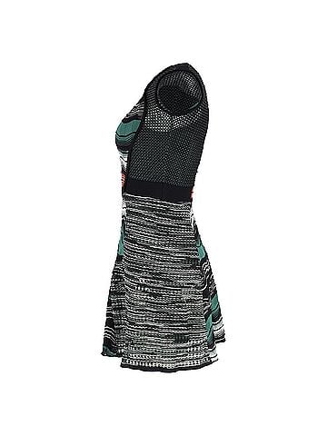 Missoni  Missoni Knitted Wave Print Mini Dress in Multicolor Viscose (view 2)