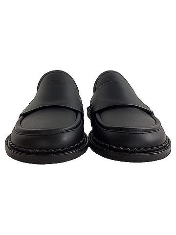 MARNI  Marni Loafer Mules in Black Leather (view 2)