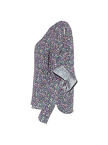 Jason Wu Jason Wu V-Neck Blouse in Floral Print Viscose (view 2)