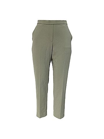 Theory Theory Suit Pants in Green Triacetate (view 1)