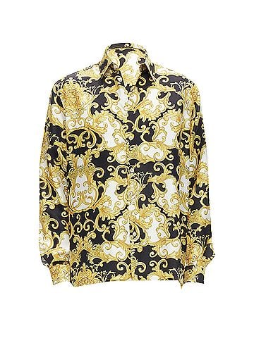 Versace Versace renaissance barocco silk signature shirt (view 1)