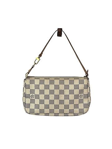 Louis Vuitton Louis Vuitton Pochette Accessories White Damier Azur Bag (view 1)