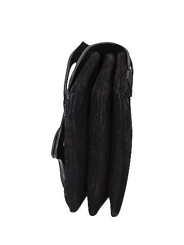 Jacquemus Jacquemus Le Sac Minho Nubuck Mini Bag in Black Suede (view 1)