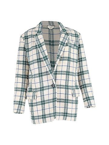 Isabel Marant Isabel Marant Étoile Checked Blazer in Multicolor Wool (view 1)