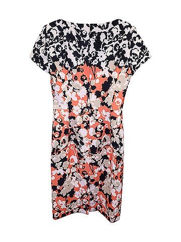 HUGO BOSS Hugo Boss Donisa Floral Sheath Mini Dress in Multicolor Polyester (view 2)