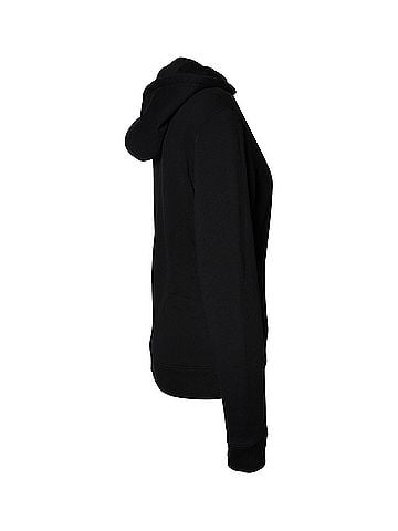 Paco Rabanne Paco Rabanne Logo-Print Drawstring Hoodie in Black Cotton (view 2)