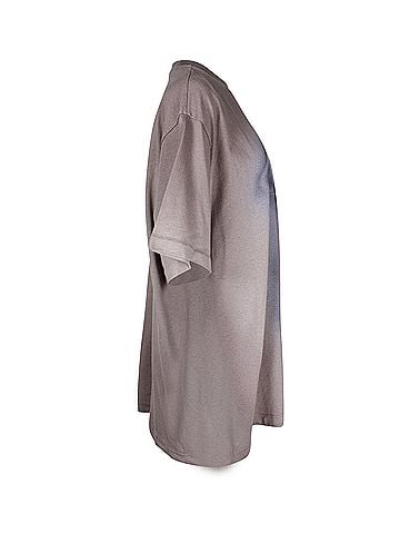Acne Acne Studios Edra Airbrush Oversized Tee in Grey Cotton (view 2)