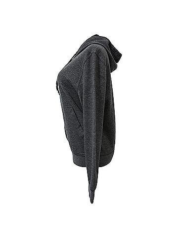 Brunello Cucinelli Brunello Cucinelli Double Zipper Hooded Jacket in Grey Cotton (view 2)