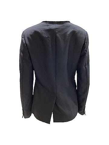 Comme des Garçons Comme des Garçons Frayed Jacket in Black Wool (view 2)