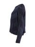 Sandro 100% Synthetic Blue Sandro Stripe Sweater in Navy Blue Polyester Size S - photo 2