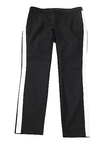 Karl Lagerfeld Karl Lagerfeld Trousers with Side Stripe in Black Cotton (view 1)