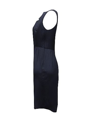 Ulla Johnson Ulla Johnson Cut-Out Sleeveless Midi Dress in Navy Blue Polyester (view 2)