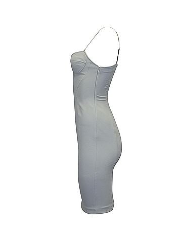 Alexander Wang Alexander Wang Corset Bodycon Dress in Mint Polyamide (view 2)