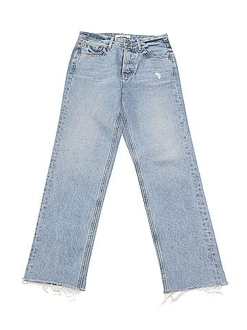 GRLFRND Grlfrnd SHR Helena Jeans in Blue Denim (view 1)