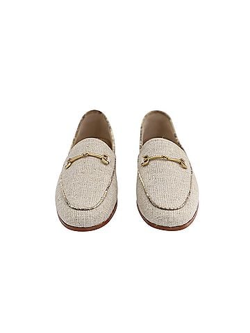 Sam Edelman Sam Edelman Loraine Loafer in Beige Leather (view 2)