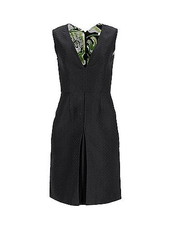 Emilio Pucci Emilio Pucci V-Neck Sleeveless Dress in Black Polyester (view 1)