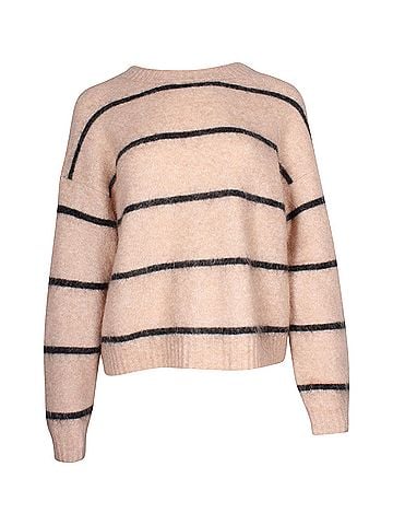 Acne Acne Studios Rhira Sweater in Pink Mohair (view 1)