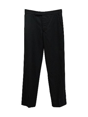 Isabel Marant Isabel Marant Straight Leg Trousers in Navy Blue Cotton  (view 1)