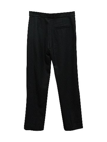 Isabel Marant Isabel Marant Straight Leg Trousers in Navy Blue Cotton  (view 2)