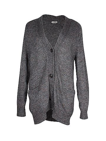 Isabel Marant Isabel Marant Oversized V Neck Cardigan in Grey Mohair (view 1)