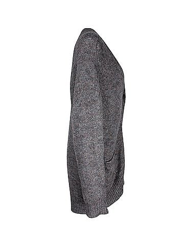 Isabel Marant Isabel Marant Oversized V Neck Cardigan in Grey Mohair (view 2)