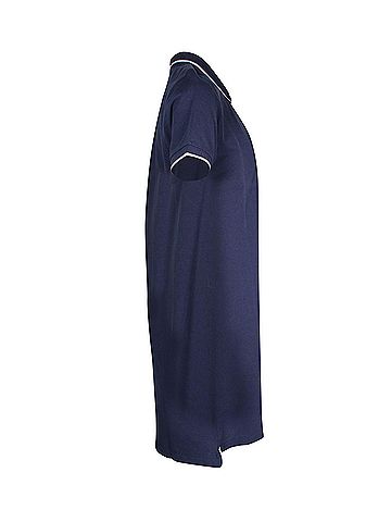 Kenzo Kenzo Tiger Embroidered Polo Shirt Dress in Navy Cotton (view 2)