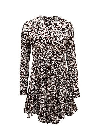 A.L.C. ALC Randi Paisley Print Mini Dress in Multicolor Polyester (view 1)