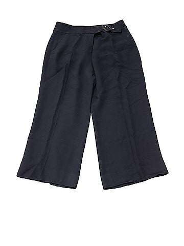 A.L.C. A.L.C. Madeleine Buckle High-Waist Trouser in Black Viscose (view 1)