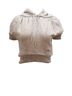 Dsquared2 100% Cotton Gray Dsquared² Top Cropped Hoodie Top with Embellishment in Grey Cotton Size XS - photo 1