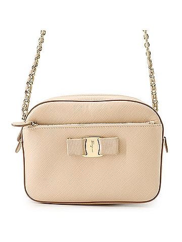 Salvatore Ferragamo Salvatore Ferragamo chain shoulder bag, Vara ribbon, handbag, (view 1)