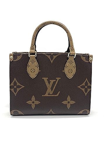 Louis Vuitton Louis Vuitton OnTheGo PM Tote Bag M46373 Brown Monogram Reverse Canvas LOUIS VUITTON (view 1)