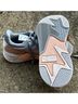 Puma Gray Pink Blue Sneakers Size 9 1/2 - photo 4