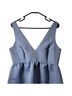 Amsale 100% Polyester Blue Cocktail Dress Size 14 - photo 2