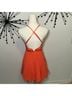 Bebe Red Cocktail Dress Size 4 - photo 4