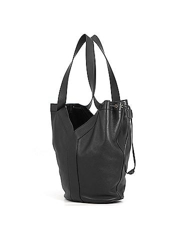 Yves Saint Laurent Yves Saint Laurent Saint Laurent Paris Tote Bag Y Hobo Calf Leather 833160 SAINT LAURENT PARIS Black Handbag (view 2)