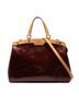 Louis Vuitton 100% Leather Red Monogram Vernis Brea MM One size - photo 1
