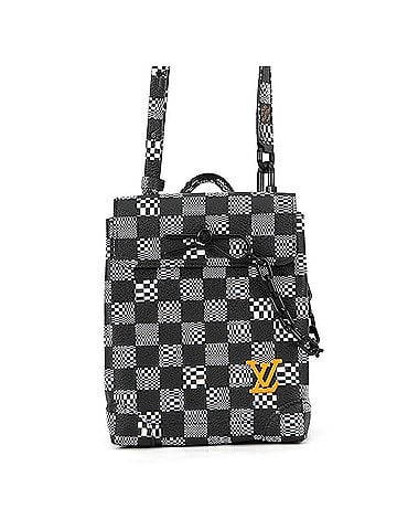 Louis Vuitton Louis Vuitton Damier Distorted Steamer XS Shoulder Bag N60453 LOUIS VUITTON 2-way Black Handbag Men's (view 1)