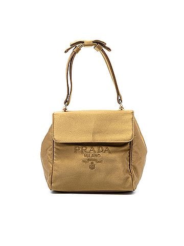Prada Raso Logo Handbag (view 1)