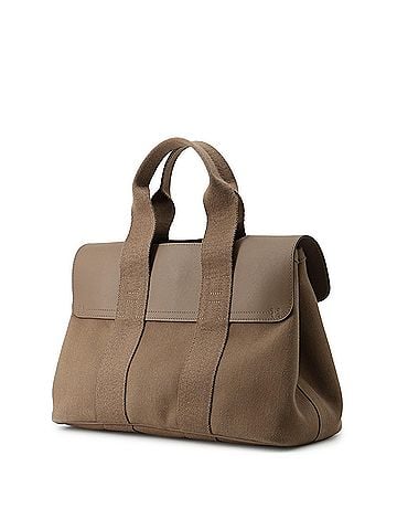 Hermès Hermes Valparaiso PM handbag, Etoupe Toile Chevron leather, ?J stamp, HERMES handbag (view 2)